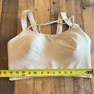lululemon athletica Nude/Beige Light Support Sports Bra